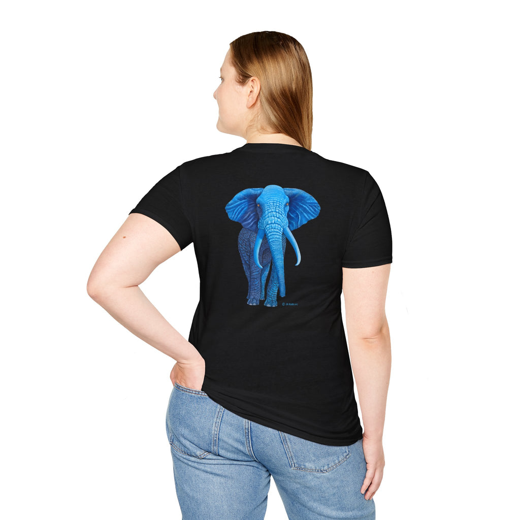 Safari Blue Elephant T-Shirt
