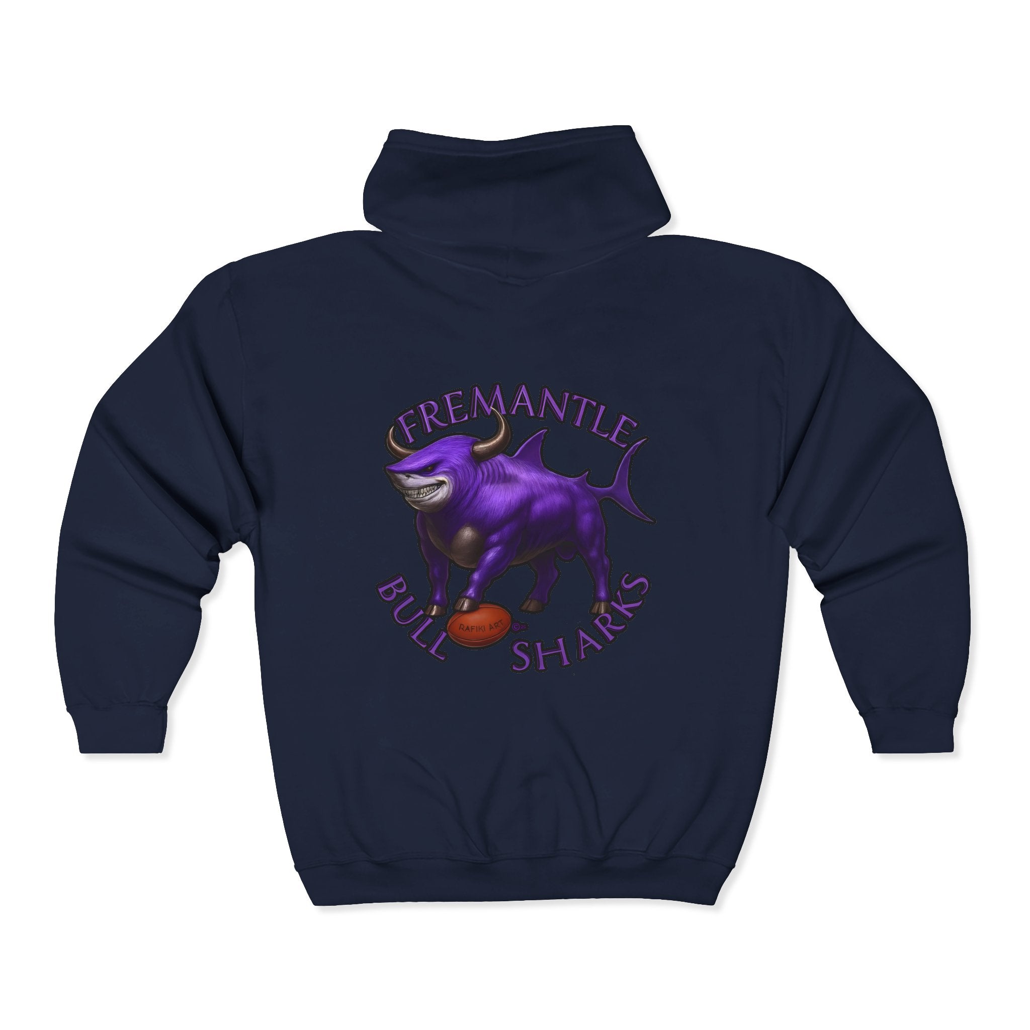 Fremantle Bull Sharks Zip Up Hoodie