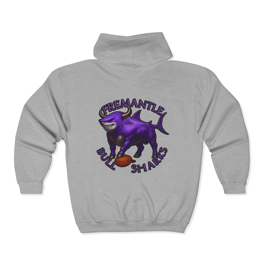 Fremantle Bull Sharks Zip Up Hoodie