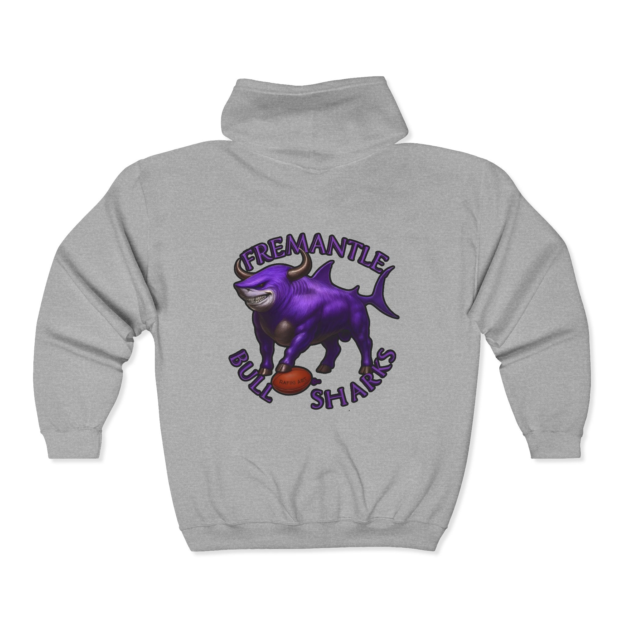 Fremantle Bull Sharks Zip Up Hoodie