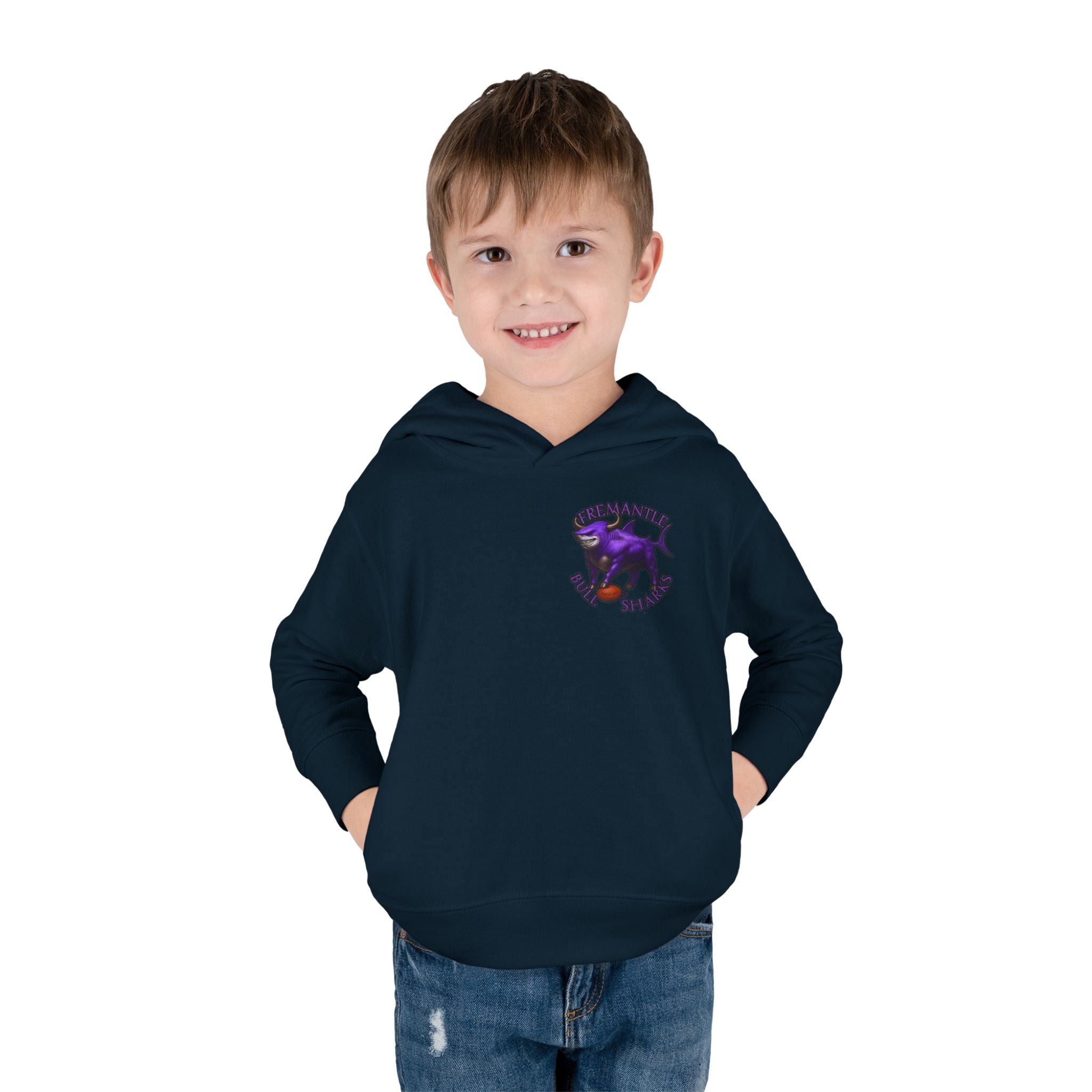 Kids- Toddler. Bull Sharks Hoodie.