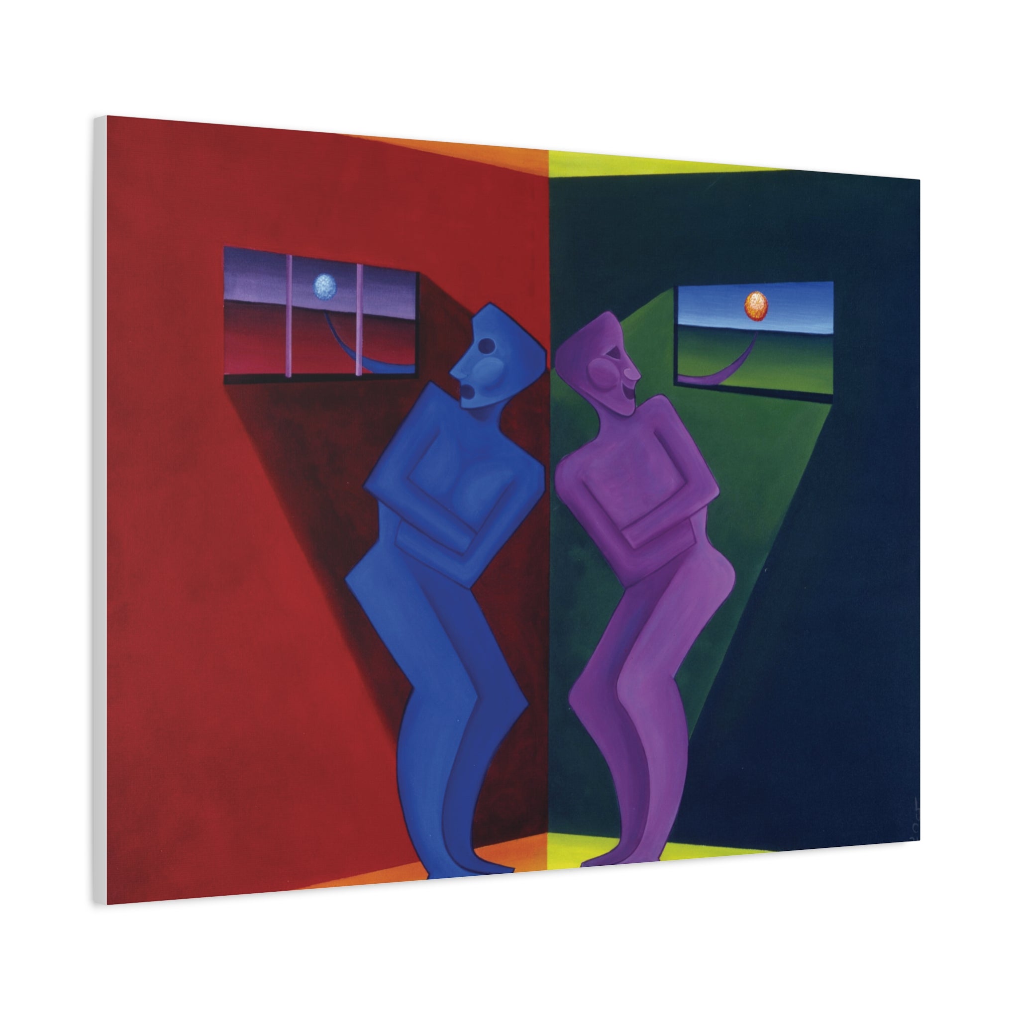 State Of Mind Stretched Canvas Print