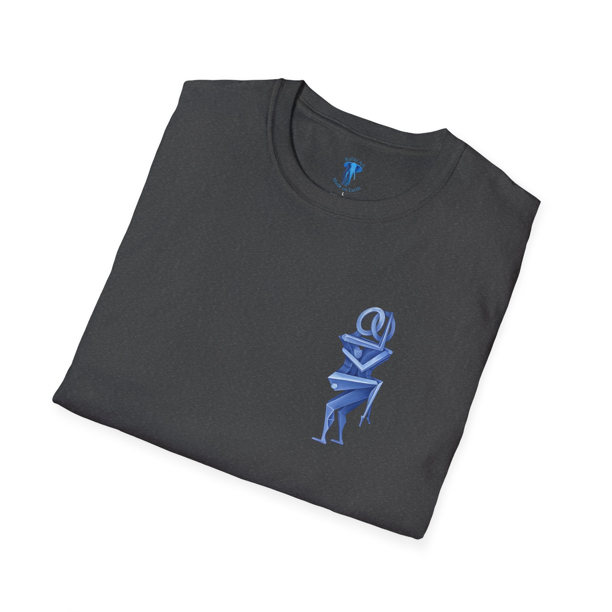 Blue Lovers Art Print T-Shirt