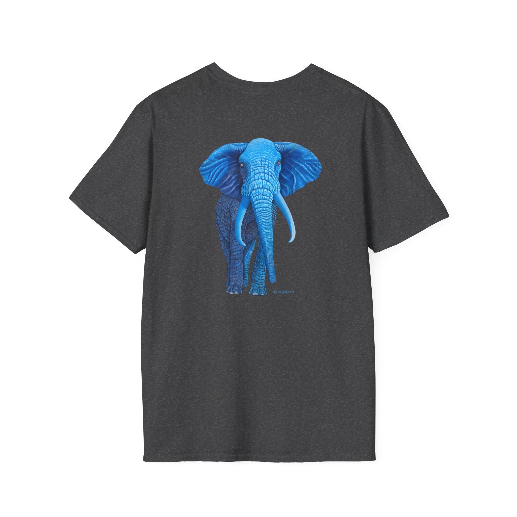 Safari Blue Elephant T-Shirt