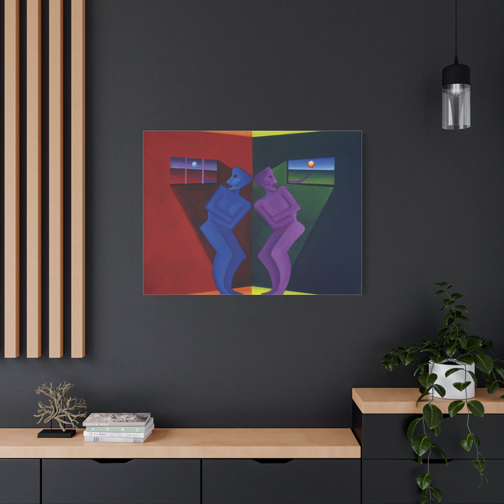 State Of Mind Stretched Canvas Print