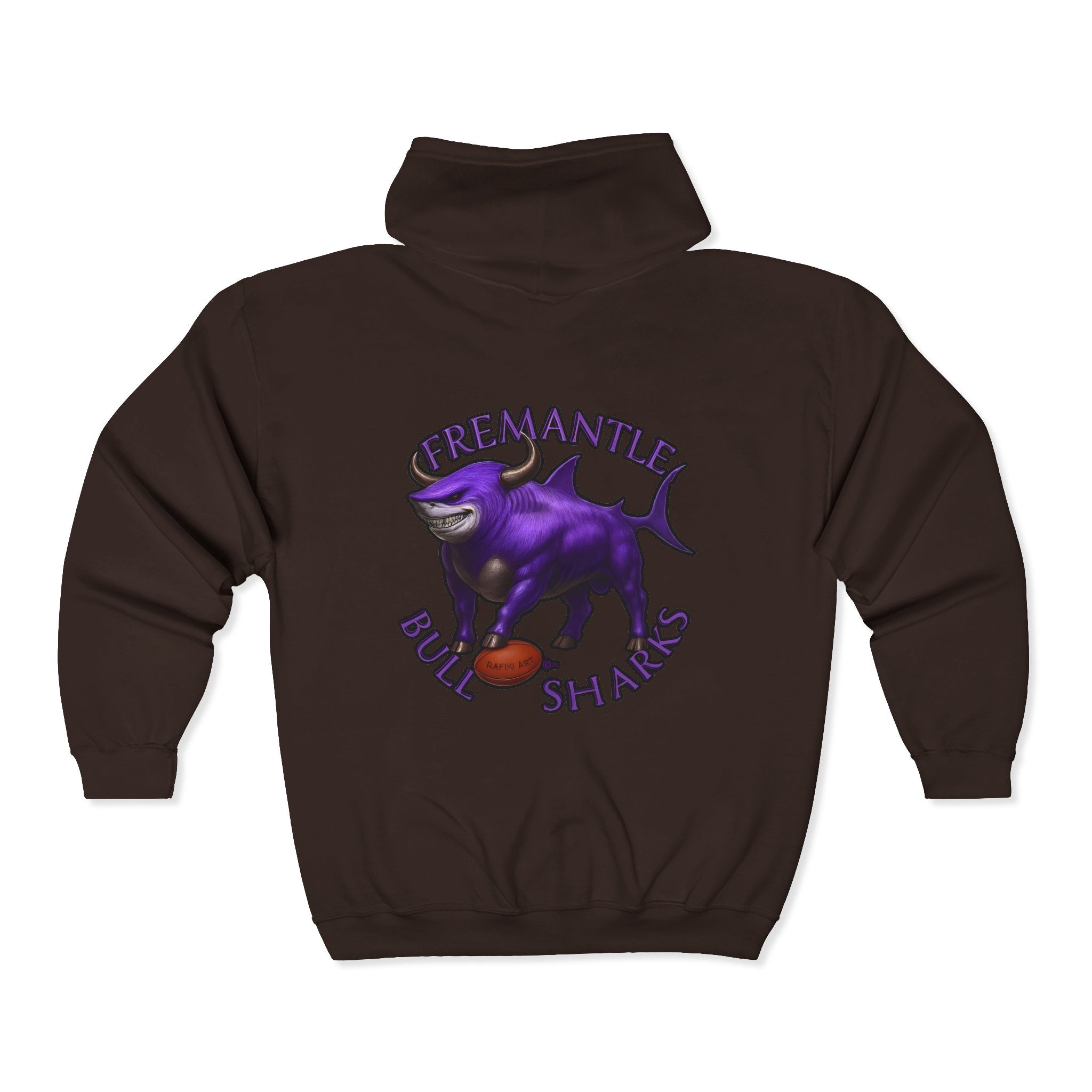Fremantle Bull Sharks Zip Up Hoodie