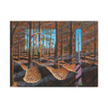 "Before, During, and After the Fire" Stretched Canvas Print