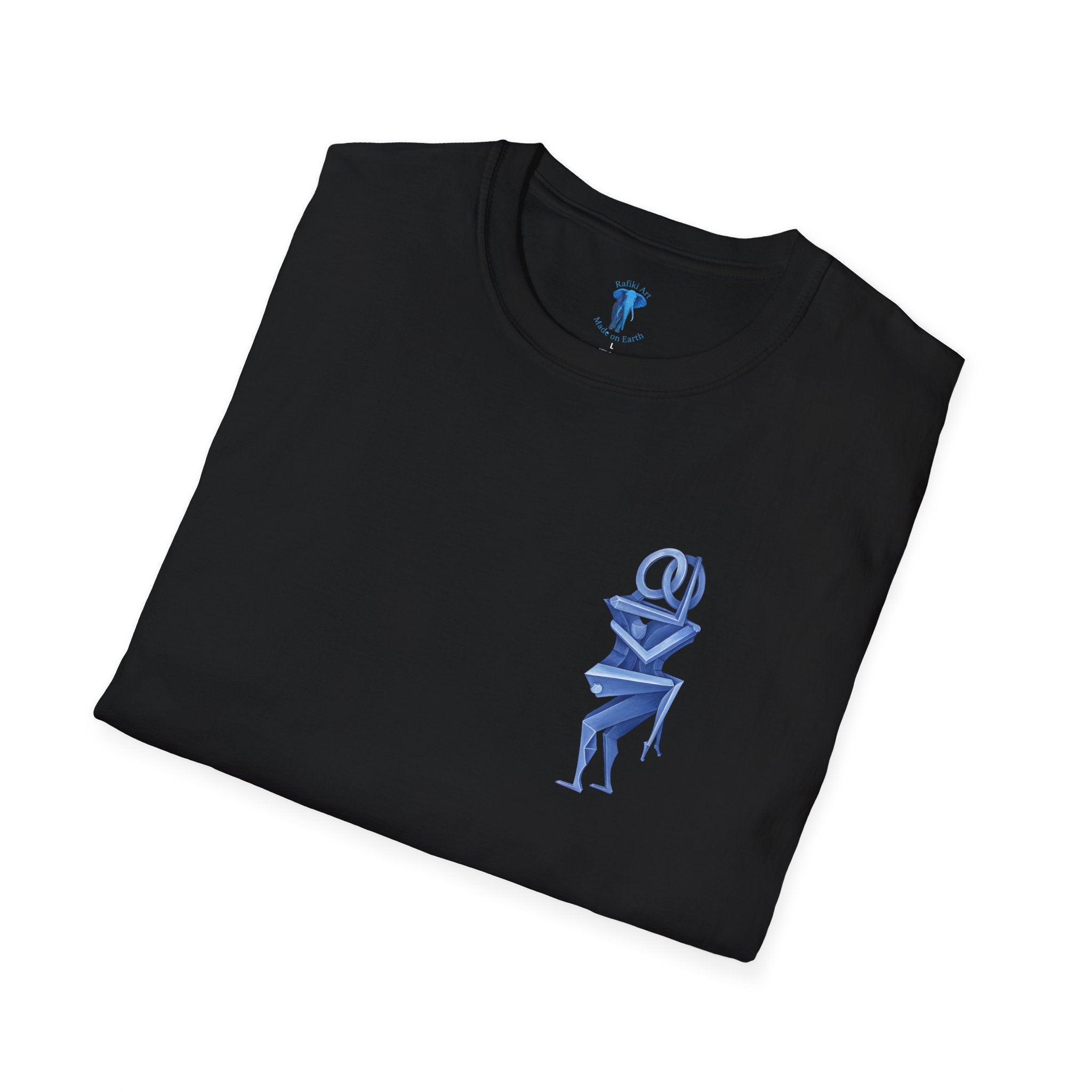 Blue Lovers Art Print T-Shirt