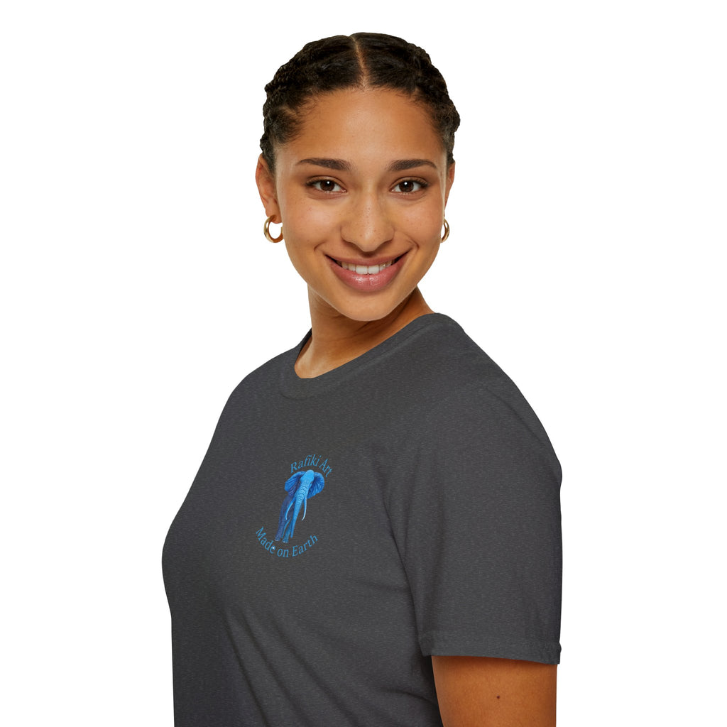 Safari Blue Elephant T-Shirt