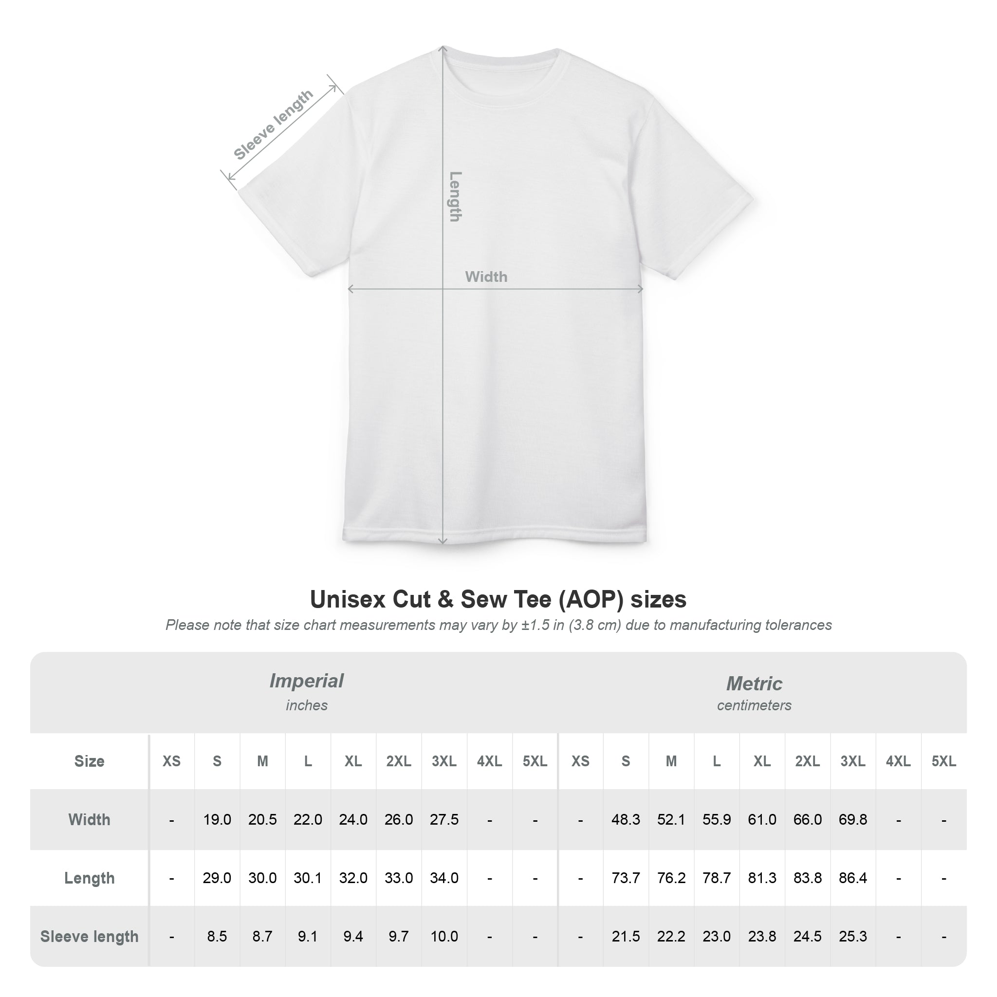 Honey and The Bees All-Over T-Shirt — Spring Floral AOP Tee