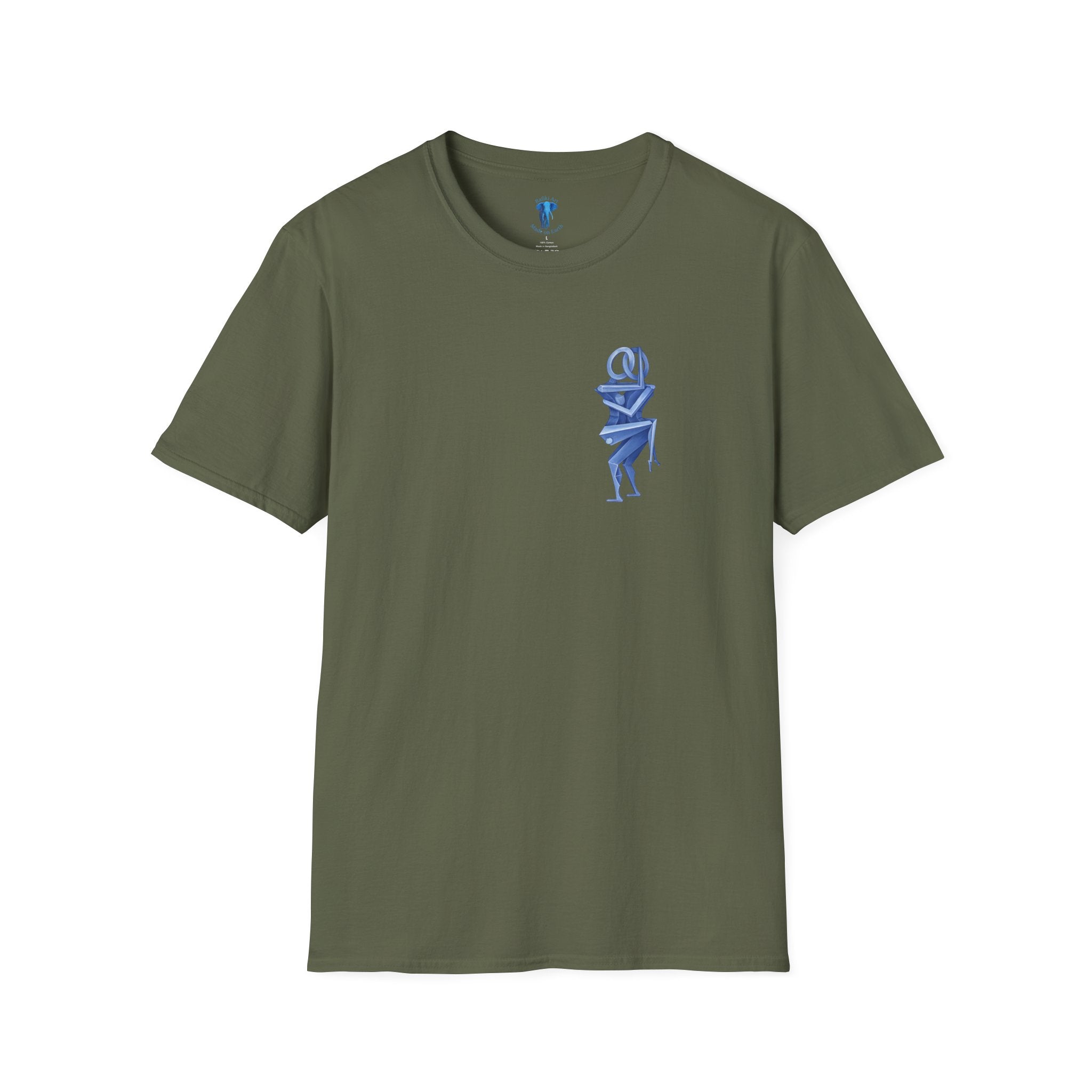 1C. Blue Lovers Art Print T-Shirt