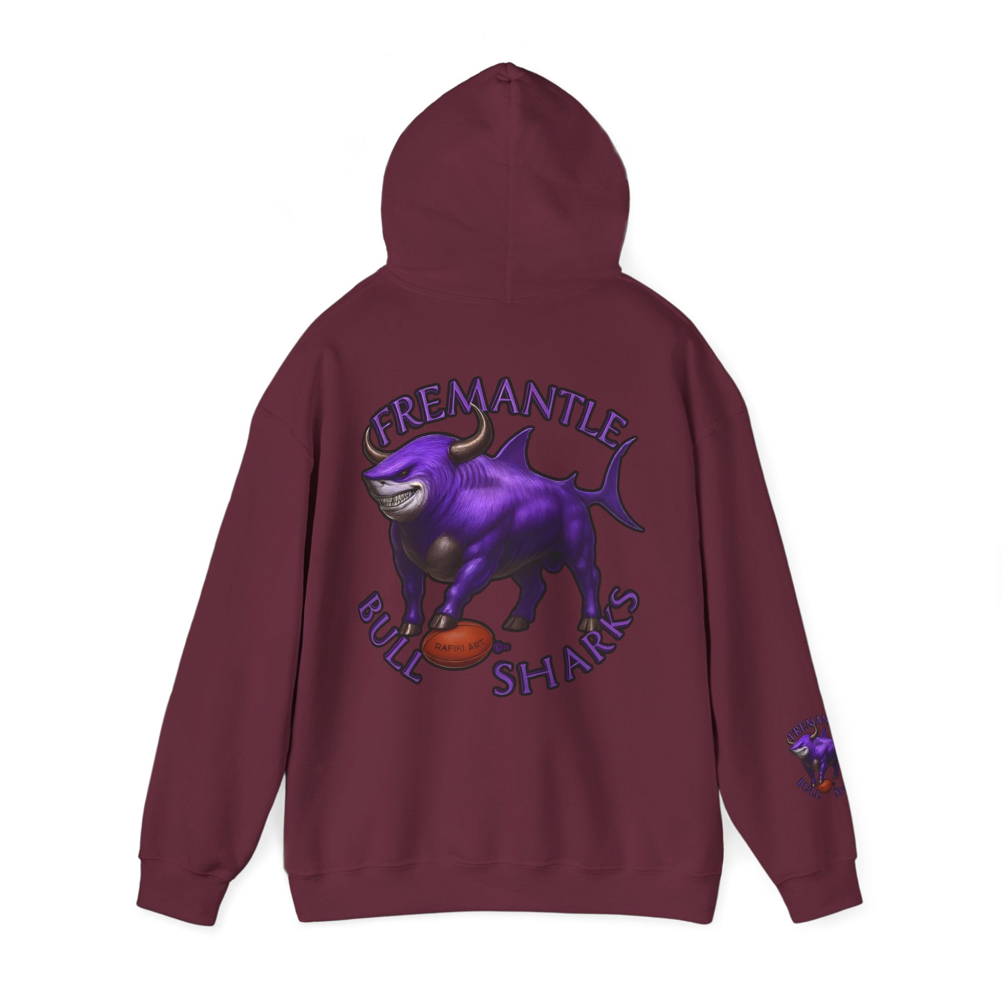 1R.  Fremantle Bull Shark Hoodie