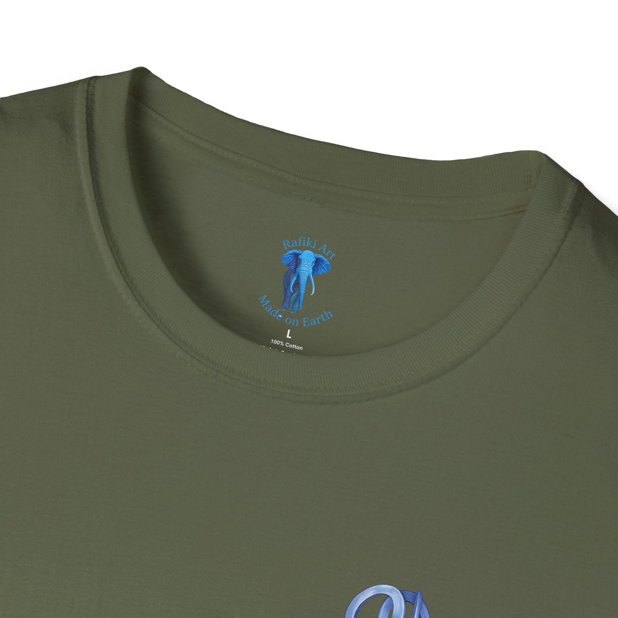 Blue Lovers Art Print T-Shirt