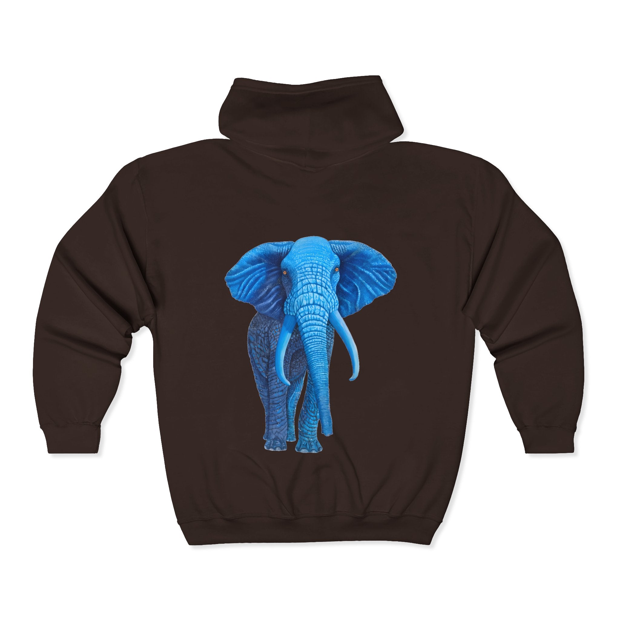 Blue Elephant Full-Zip Hoodie